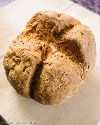 malted spelt soda bread recipe | tasty bread in half an hour