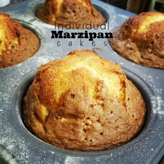 Individual Marzipan Cakes