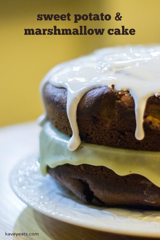 Sweet Potato and Marshmallow Cake on Kavey Eats (1)