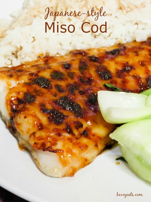 Miso Cod on Kavey Eats (overlay)