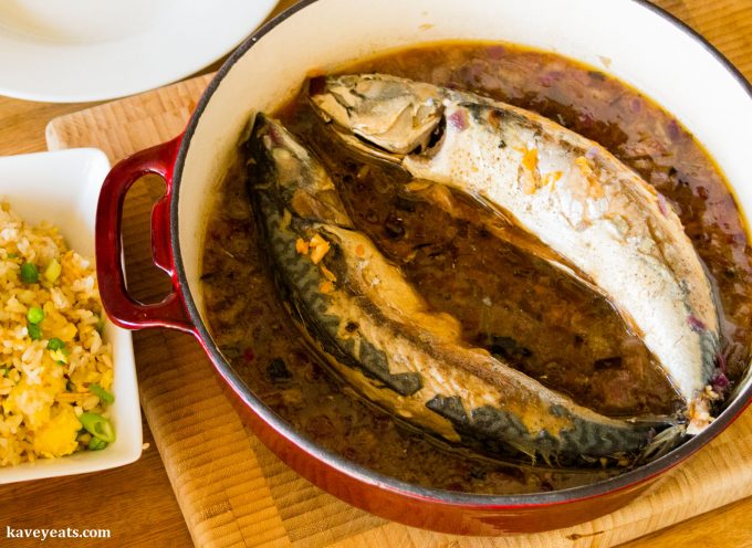 Caramelised Mackerel in Coconut Water