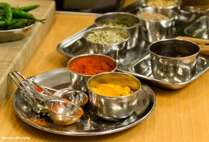 Spices for Indian cooking