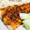 Miso Cod on Kavey Eats