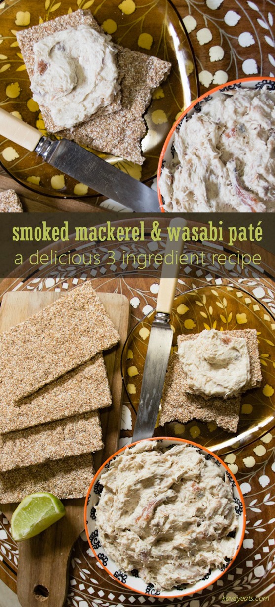 Smoked Mackerel Wasabi Pate on Kavey Eats (c)Kavita Favelle (Tall Pin)