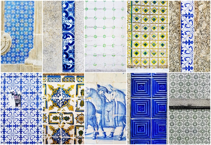 Braga Tiles Collage