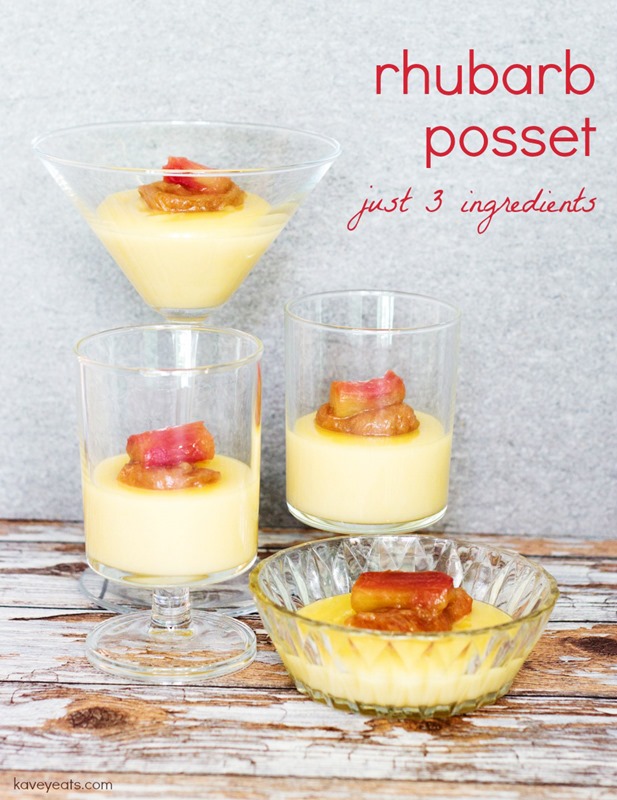 Rhubarb posset recipe on Kavey Eats (1)