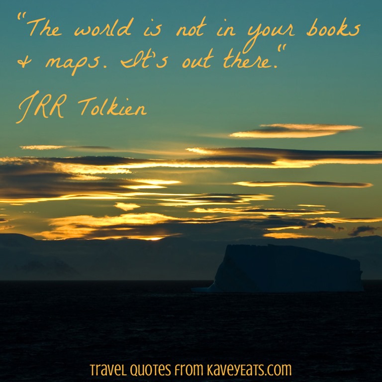 Kavey Eats » Travel Quote Tuesday | J R R Tolkien (Again)