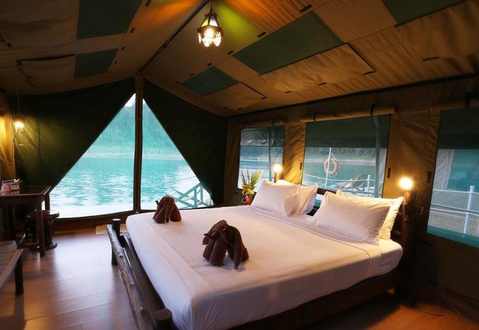 A Magical Stay at Floating Rainforest Camp on Cheow Lan Lake in Khao Sok National Park, Thailand