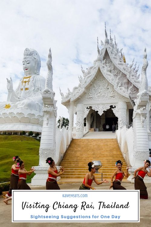 Sightseeing Suggestions for One Day in Chiang Rai, Thailand - including the white temple, blue temple, chinese temple, black house and more. 
