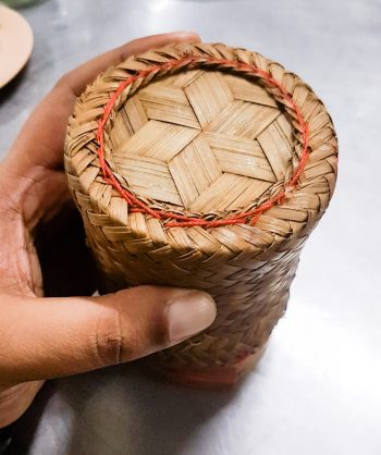 Woven sticky rice container - The best souvenirs to buy in Thailand