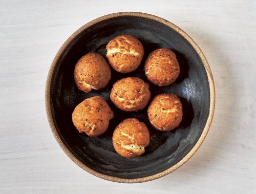 Okinawan-style Sesame Donuts from Japan: The Cookbook by Nancy Singleton Hachisu