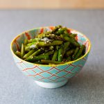 Asparagus with Sesame-Vinegar Dressing from Japan: The Cookbook by Nancy Singleton Hachisu