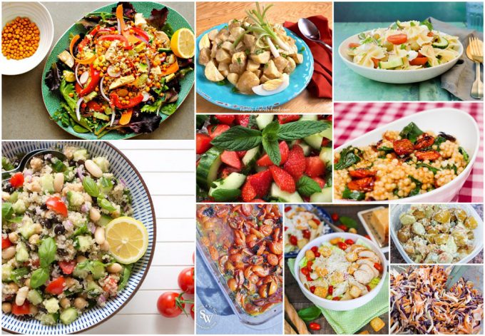 10 Scrumtious Salad Recipes that are perfect for picnics or garden parties