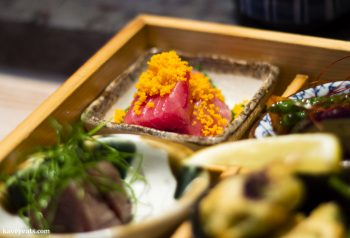 A celebratory omakase meal at Engawa Japanese restaurant in Soho, London