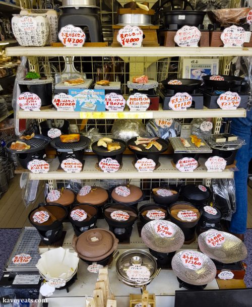 Kitchenware Shopping in Kappabashi Dori, Tokyo
