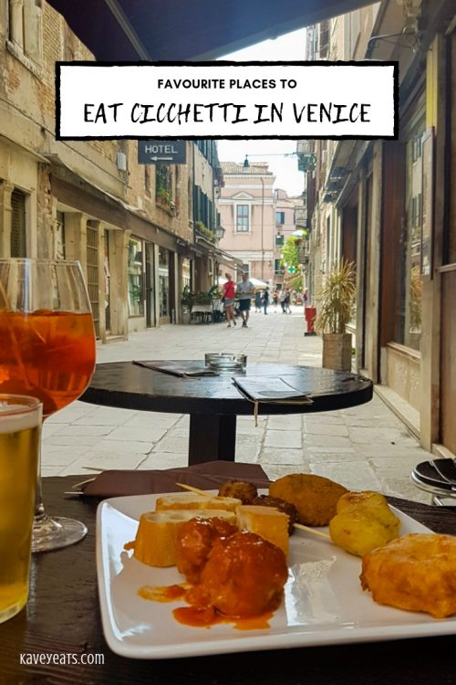 Favourite Places To Eat Cicchetti in Venice