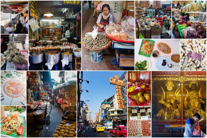 Bangkok, Thailand - Markets and Temples