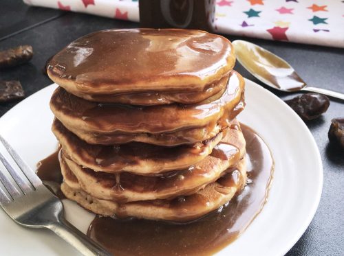 Sticky Toffee Pudding Pancakes