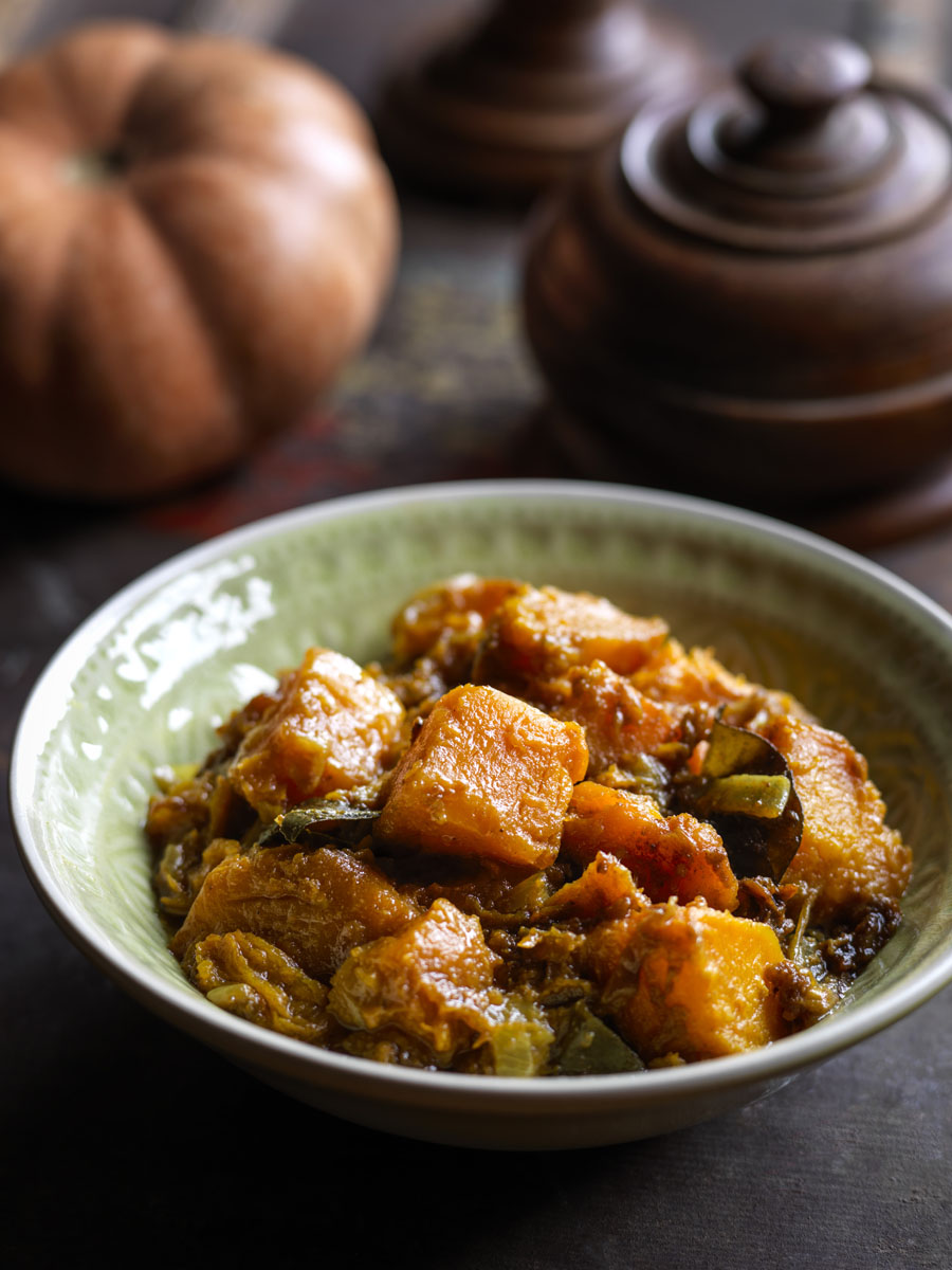 Burmese Golden Pumpkin Curry from MiMi Aye's Mandalay