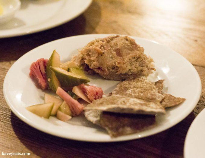 Potted Rabbit and Rye Cracker