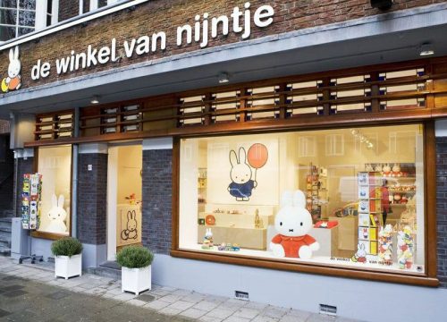 Miffy shop in Amsterdam