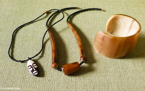 Kenyan bone jewellery