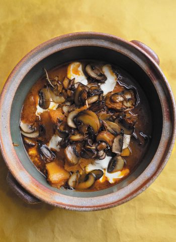 Nigel Slater Mushroom, Butternut & Soured Cream Soup Recipe