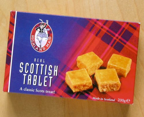 Scottish tablet