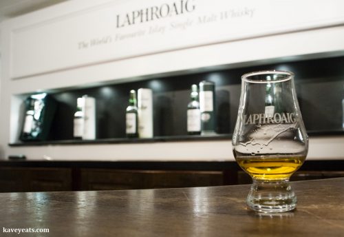 Whisky tasting at Laphroaig, Islay, Scotland