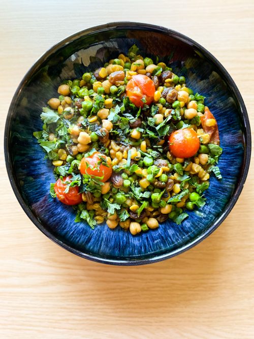Three Pea Tagine from Meze by Sally Butcher
