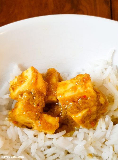 Vegetarian Paneer Rendang