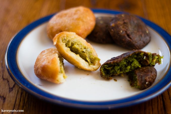 Clays Hyderabadi Kitchen - Peas Pattie and Beetroot Tikki