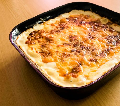 Japanese Macaroni Gratin 