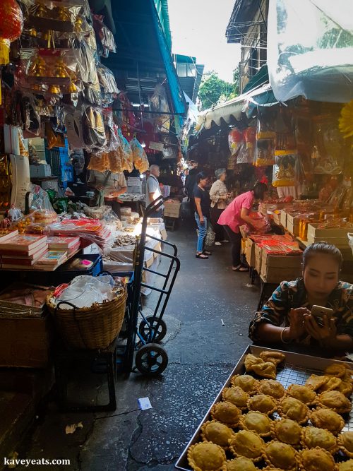 Talat Kao in Bangkok Chinatown Thailand