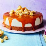 Salted Caramel No-Bake Cheesecake (Gluten Free)