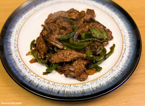 Home-cooked Chinese Black Pepper Beef