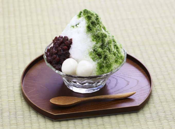 Kakigori Japanese Shaved Ice Dessert