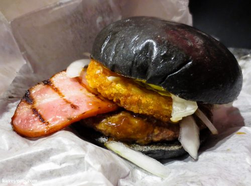 Japanese Burger King Black Ninja Burger