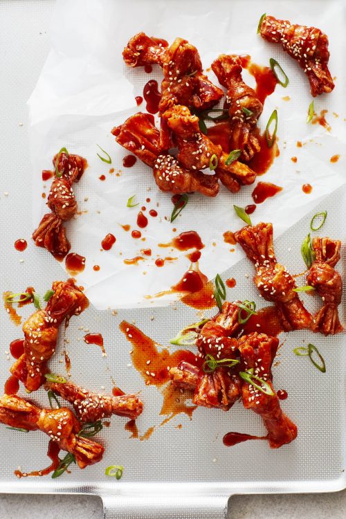 Sweet and Sticky Tofu Knots