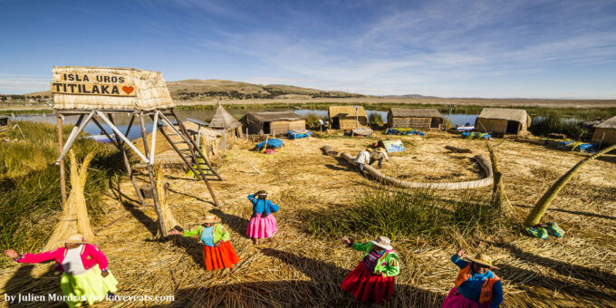 Uros Islands on Lake Titicaca