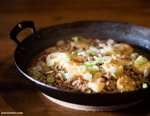 Egg Tofu and Pork