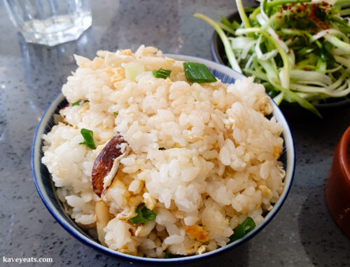 Garlic fried rice 