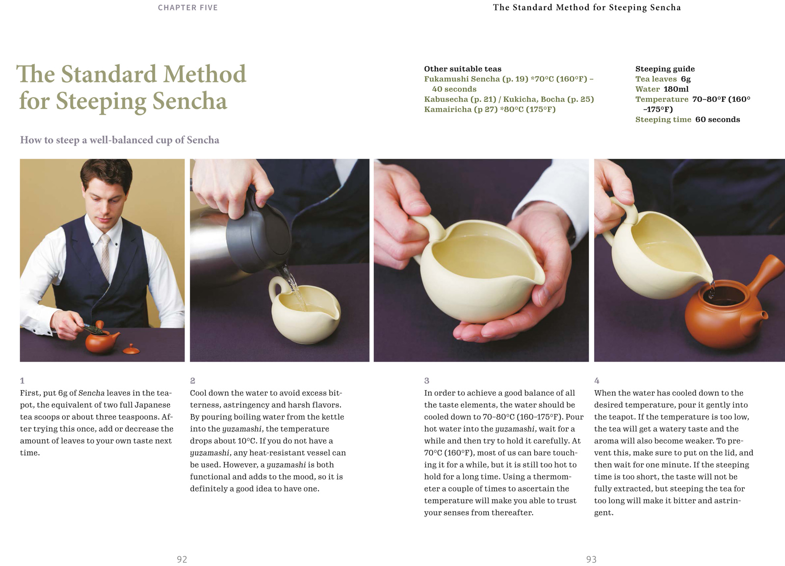 The Standard Method for Steeping Sencha (Japanese Tea)