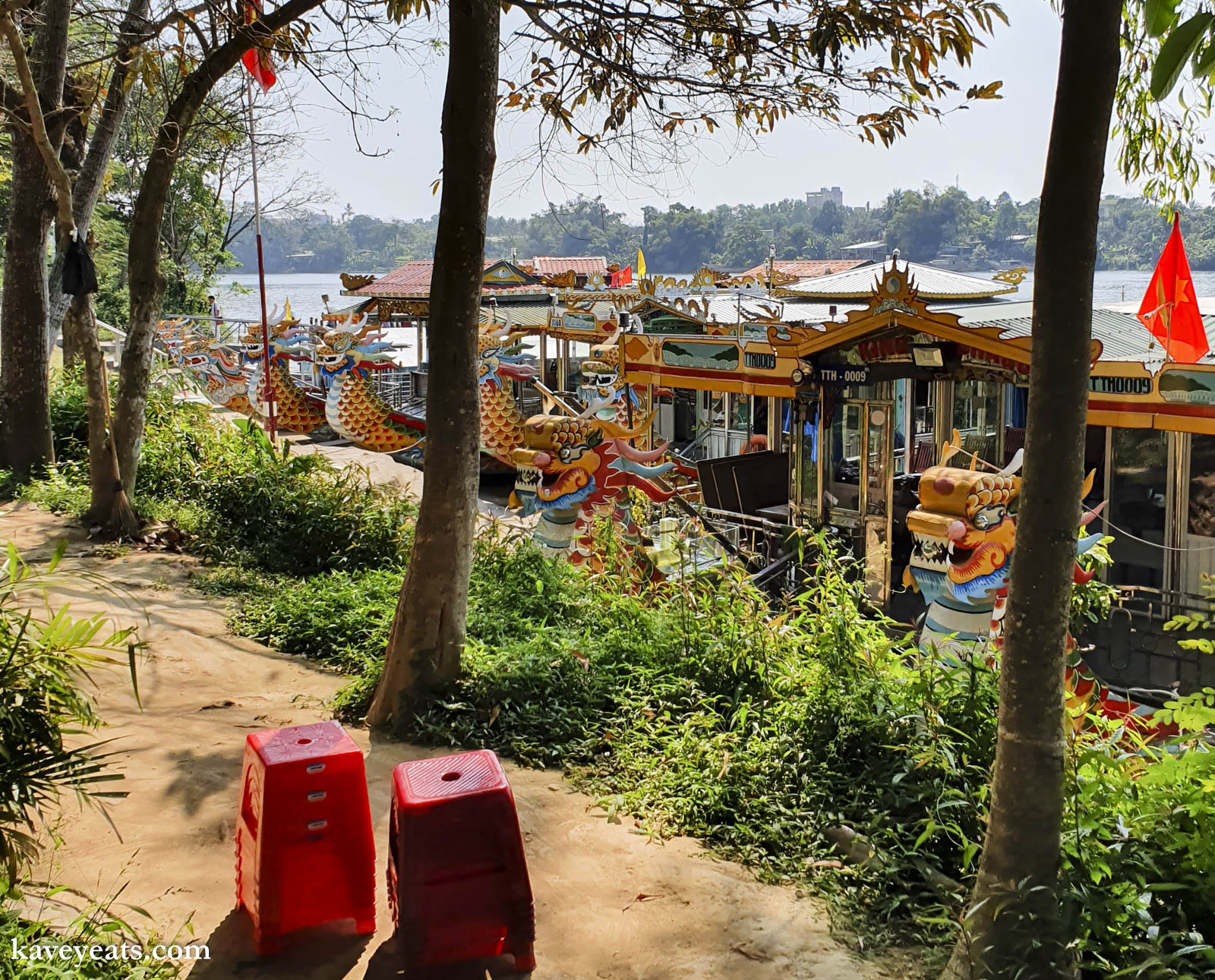 Boats, Hue, Vietnam