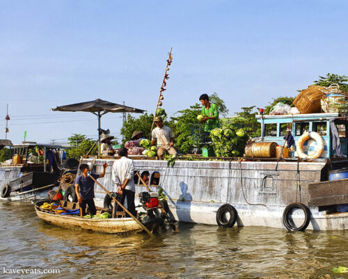 Cai Rang floating market, Mekong Delta, Vietnam