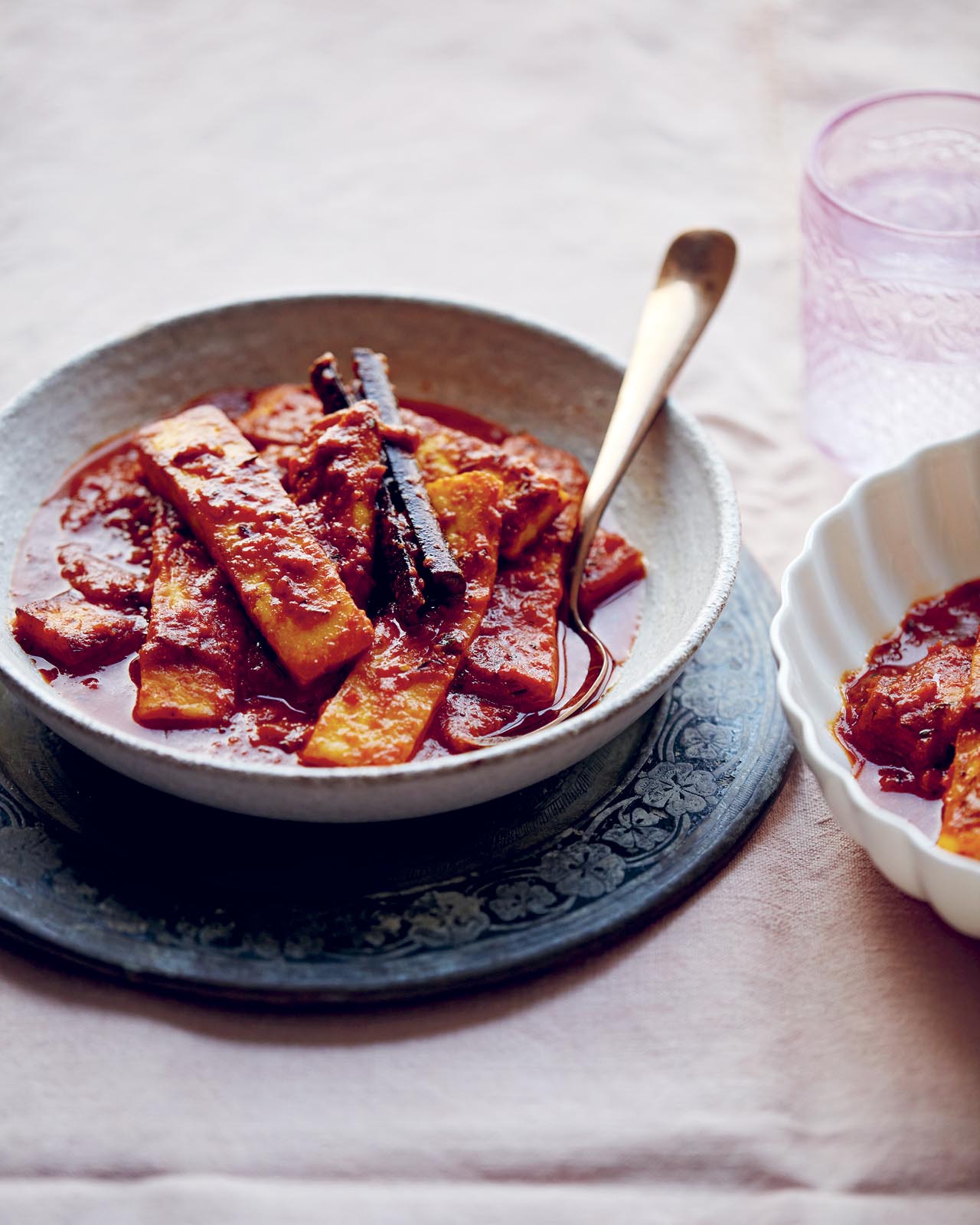 Ruangan Chaman - Paneer in Tomato Curry