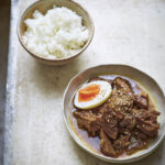 Soy Sauce Beef with Jammy Egg