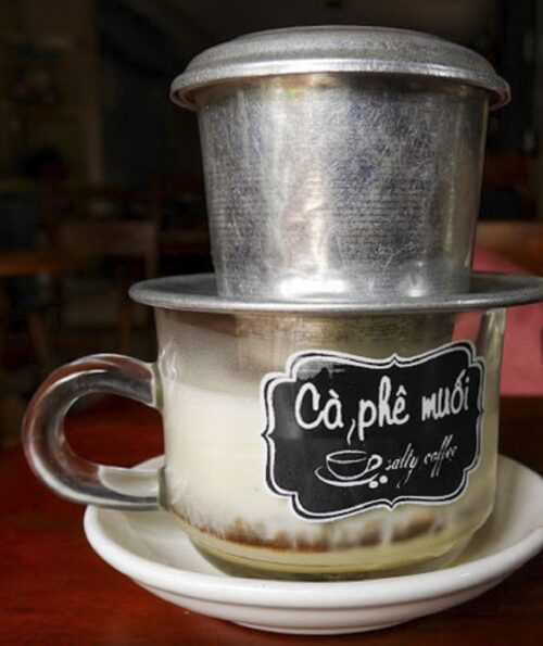 Cà Phê Muối (salted coffee), Vietnam