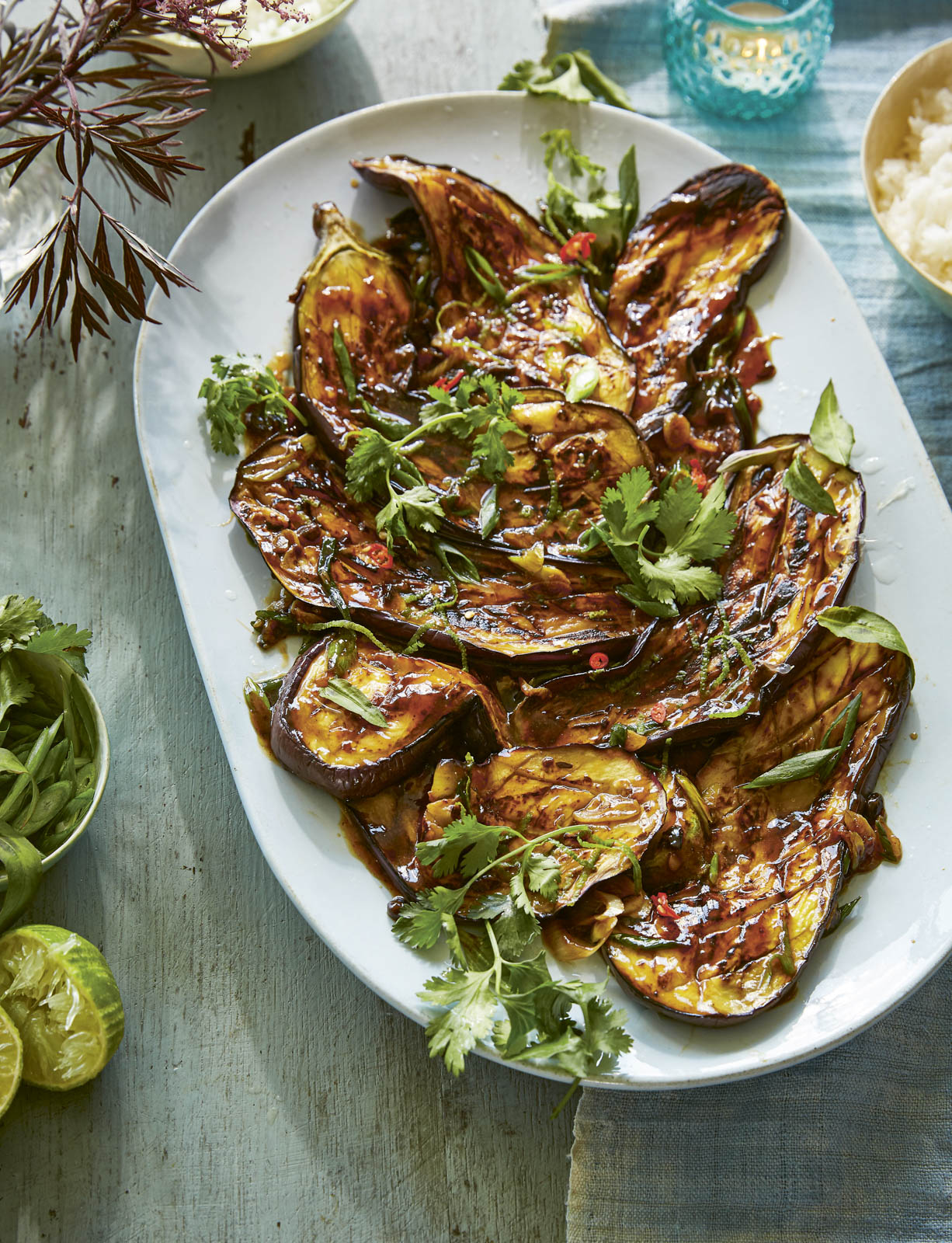 Vietnamese Black Bean Aubergines