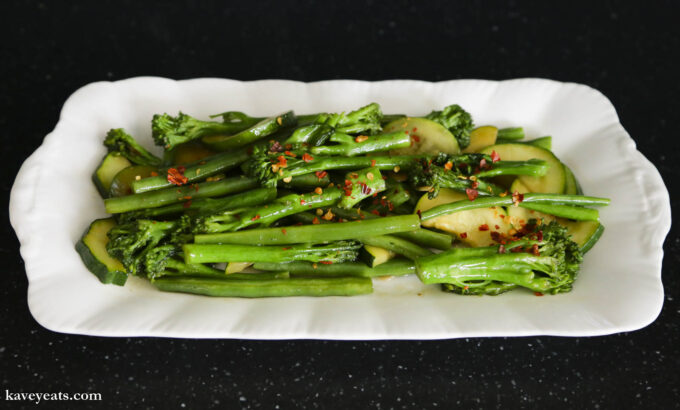 Easy Greens Stir-fried with Garlic